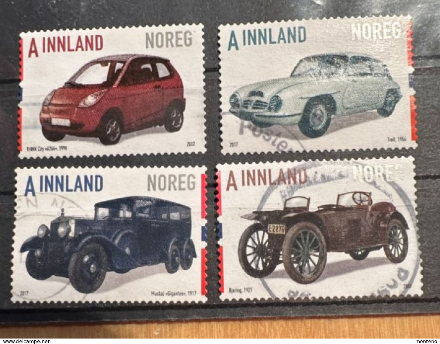 Norvège   2017  Y Et T  1885/8  O    Mi 1946/9   D 15.5 - Gebraucht