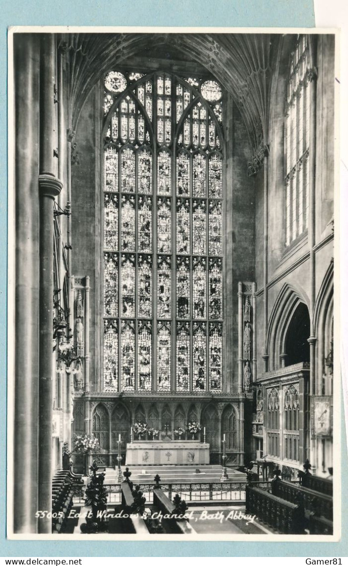 Bath Abbey - East Window & Chancel - Bath