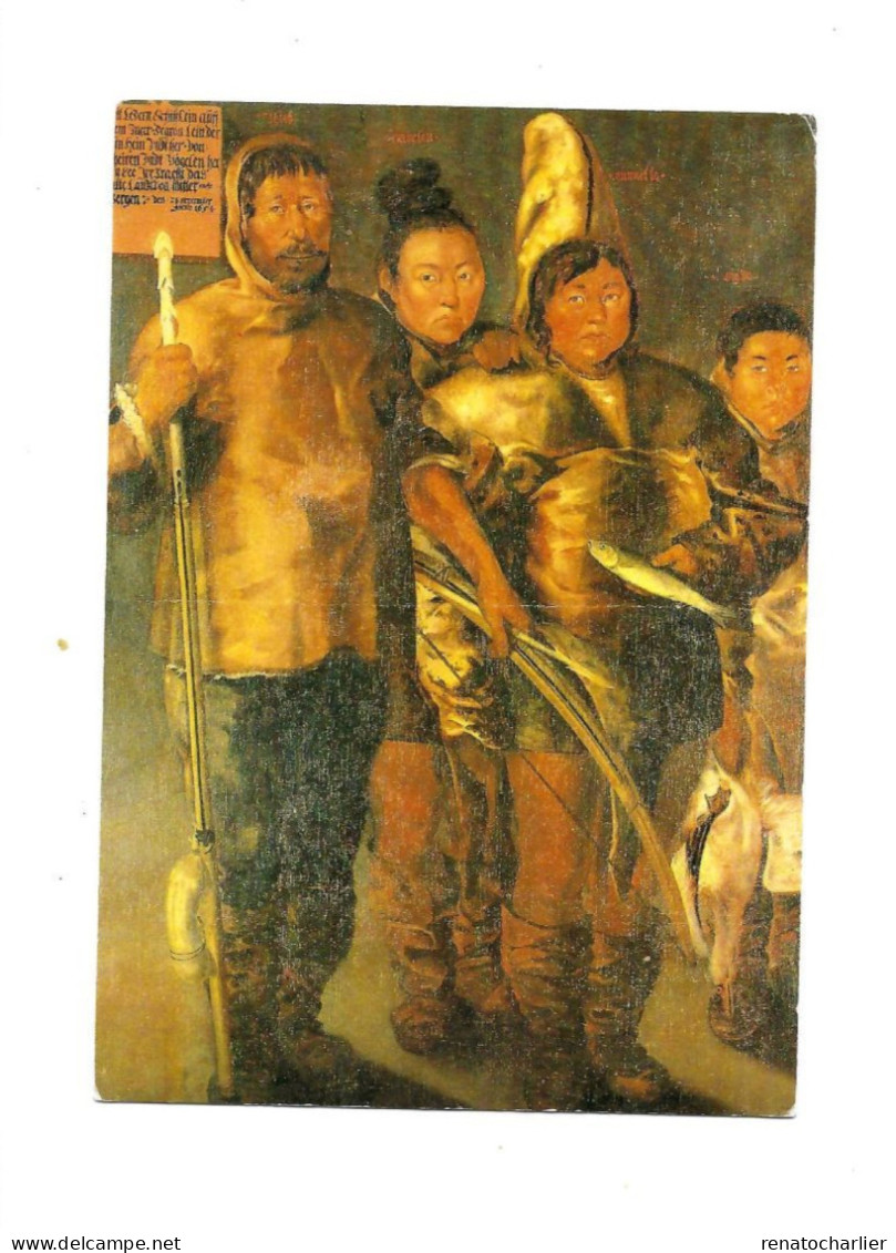 Greenlanders,painted 1654 - Groenland