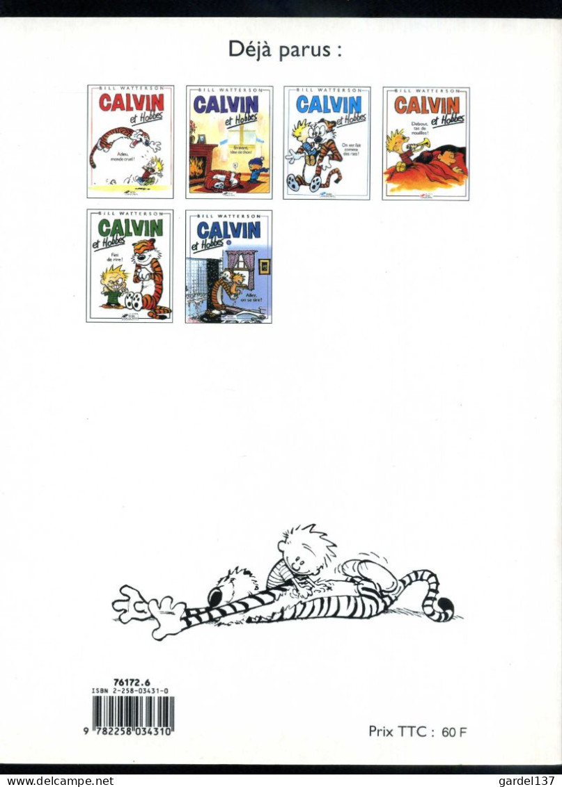 Bandes Dessinées Calvin Et Hobbes N°1 - Calvin Et Hobbes