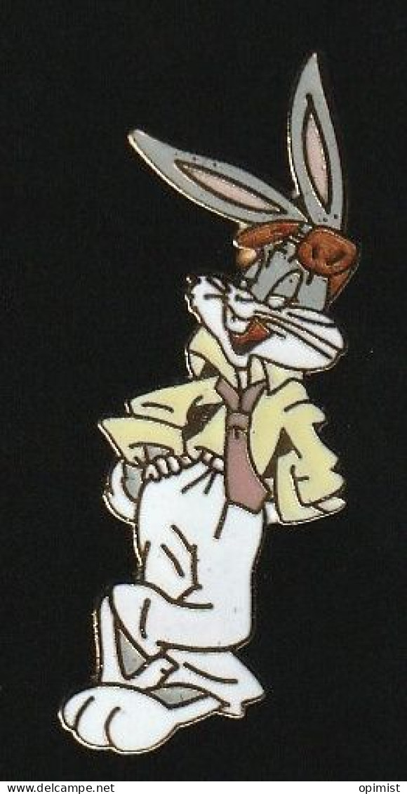77522-Pin's.Bug's Bunny . Signé Démons Et Merveilles.Warner Bros. - Cinéma