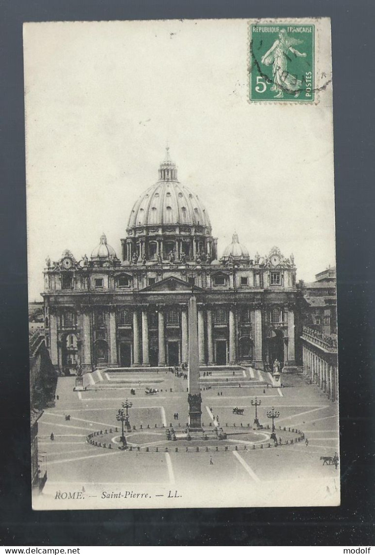 CPA - Italie - Rome - Saint-Pierre - Circulée En 1913 - San Pietro