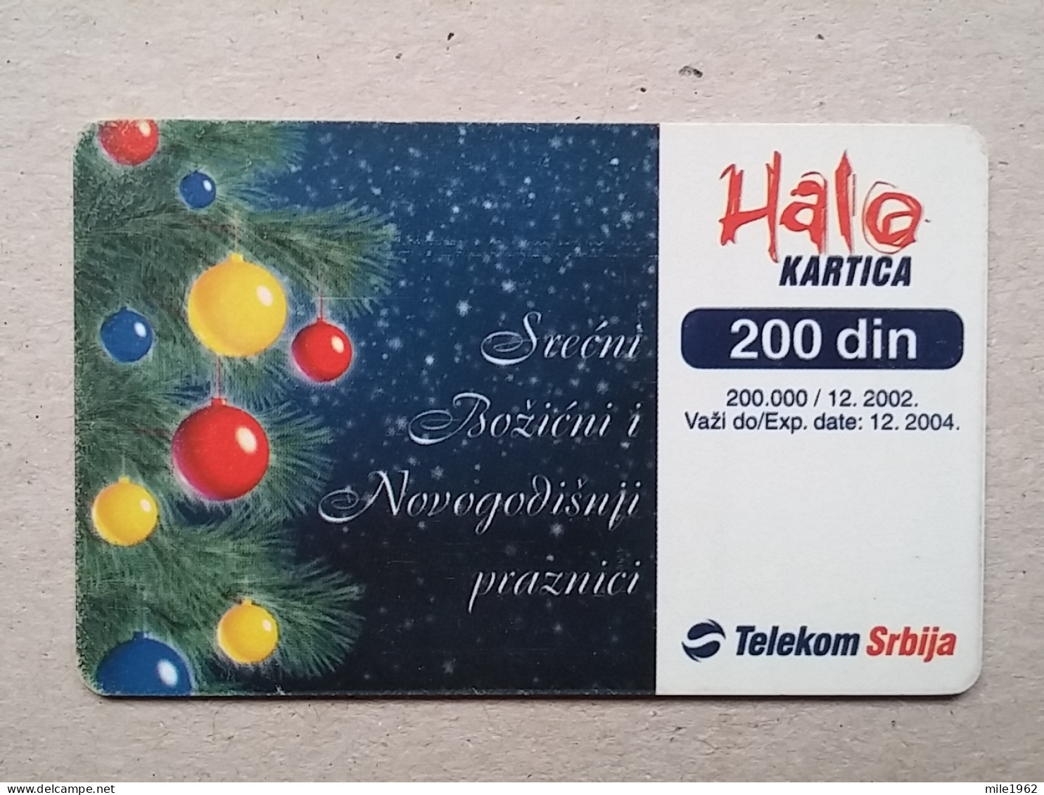 T-561 - SERBIA, Telecard, Télécarte, Phonecard - Yougoslavie