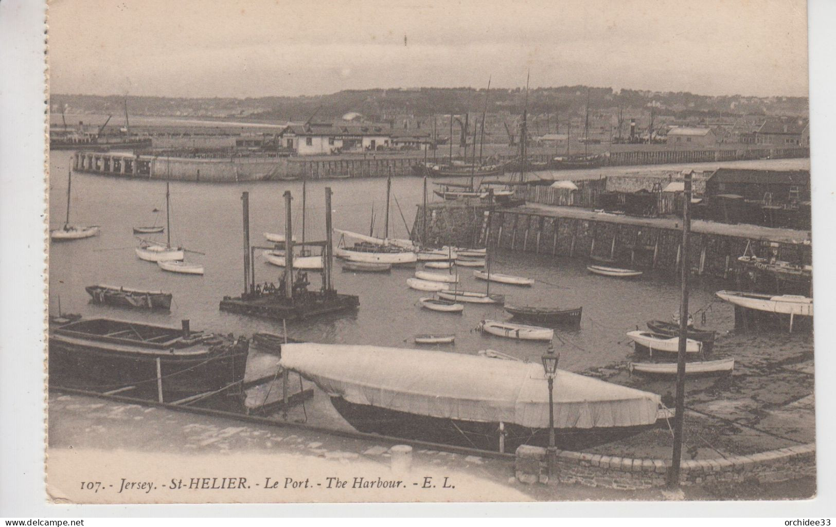 CPA Saint-Helier - Le Port / The Harbour - St. Helier