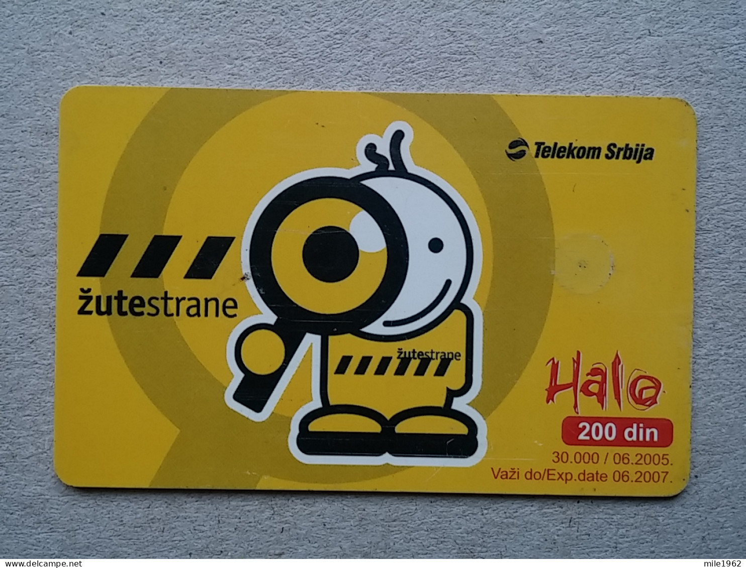 T-563 - SERBIA, Telecard, Télécarte, Phonecard, Halo Kartica - Jugoslawien