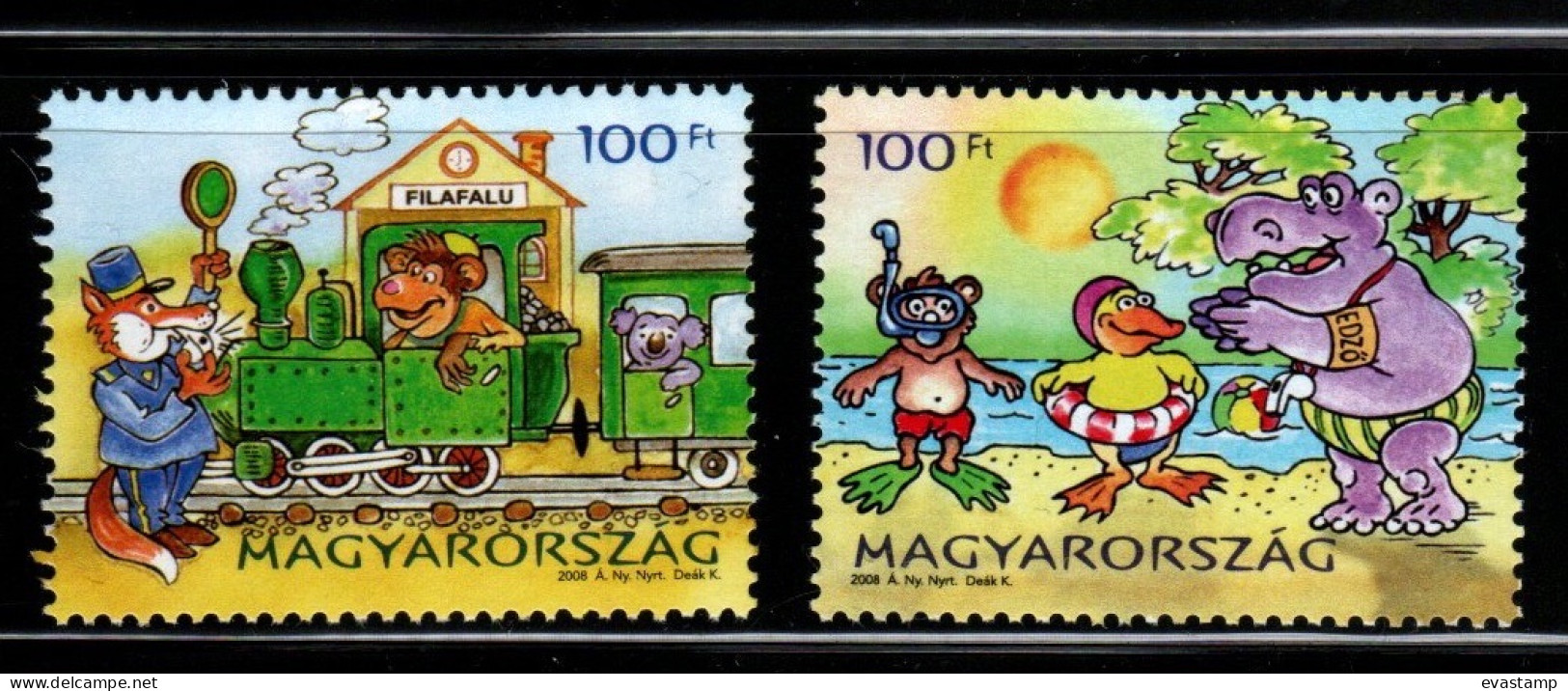 HUNGARY - 2008. Cartoons / Fairy Tales - Fila Village V. MNH!! - Fairy Tales, Popular Stories & Legends