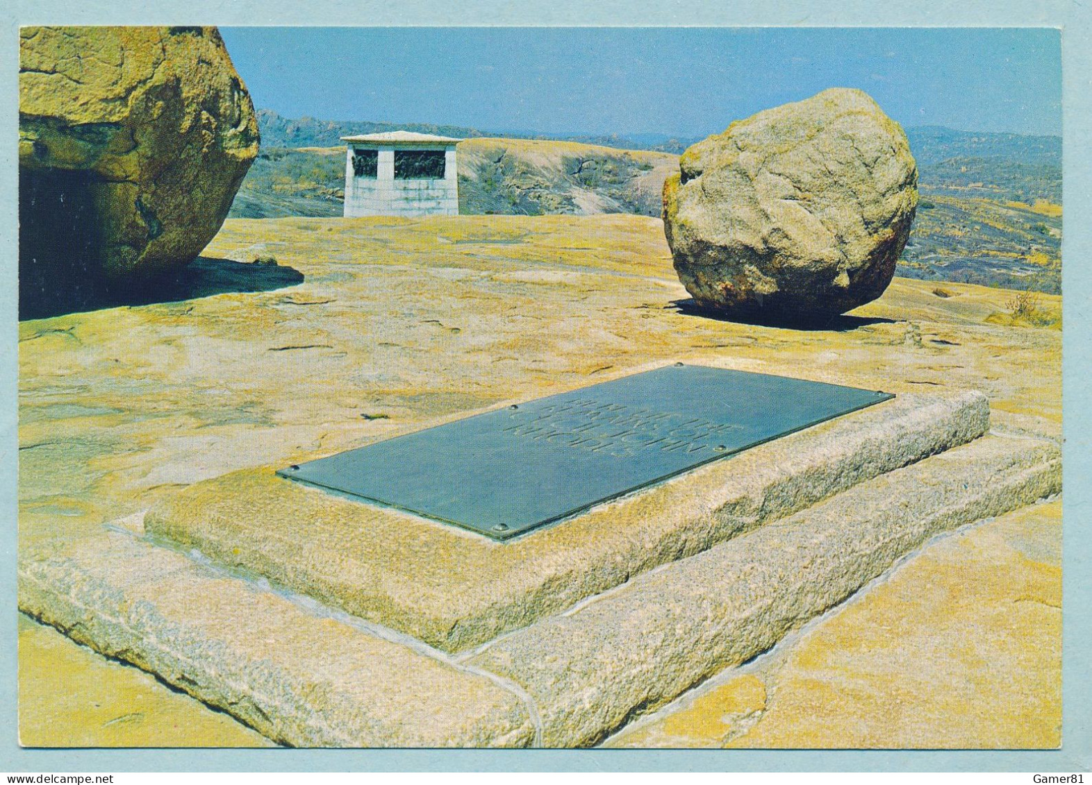 RHODESIA - MATOPO HILLS BULAWAYO - Grave Of Cecil John Rhodes Founder Of Rhodesia - Simbabwe