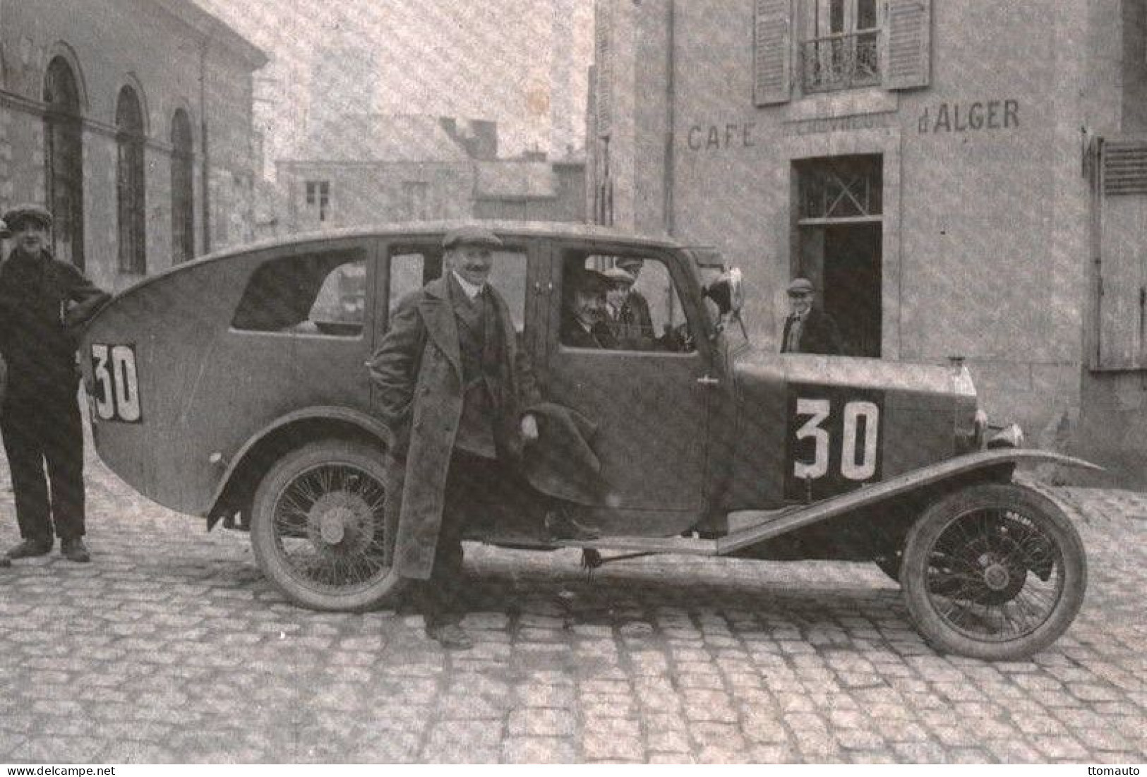 Jousset M1 Berline  - Pilotes: Léon Molon/Lucien Molon - Concurrents Francaises Le Mans 1926  -  15x10cms PHOTO - Le Mans