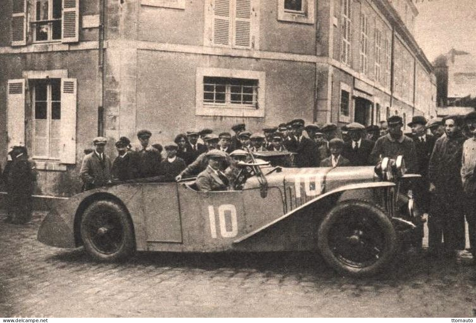 Aries S GP2 Surbaissée  - Pilotes: Robert Laly/Jean Chassagne - Concurrents Francaises Le Mans 1926  -  15x10cms PHOTO - Le Mans