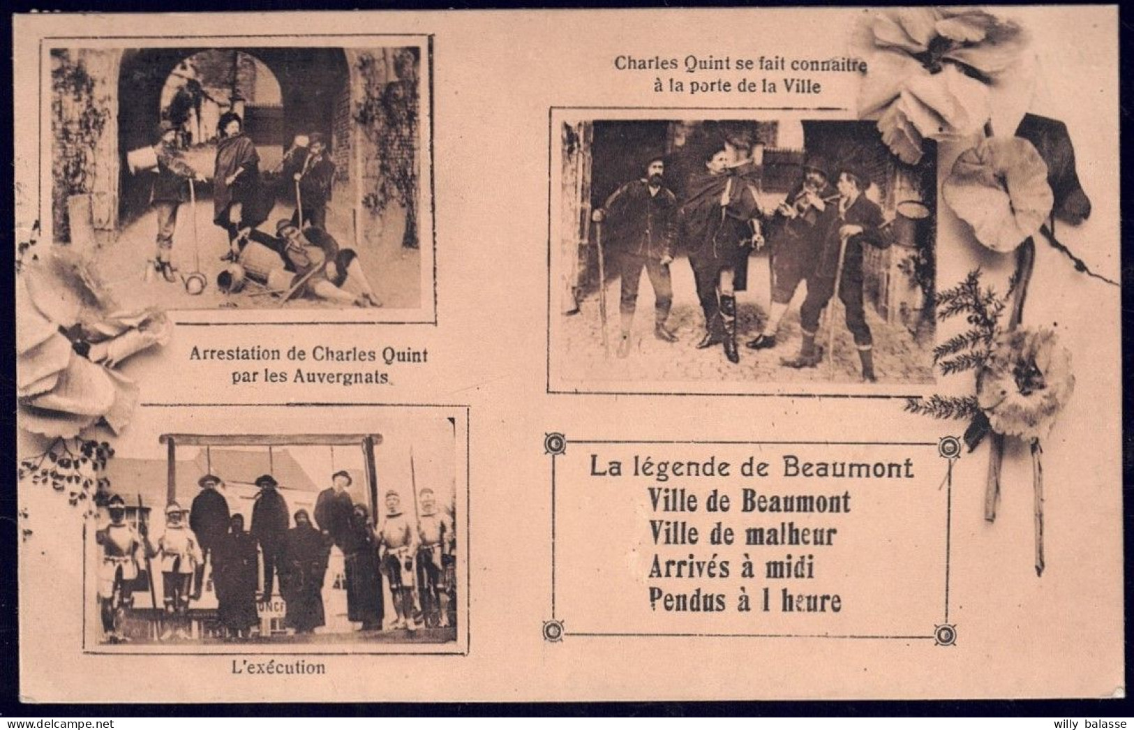 +++ CPA - La Légende De BEAUMONT - Charles Quint  // - Beaumont