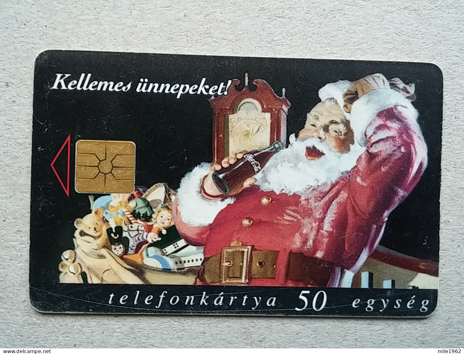 T-580 - Hungary, Telecard, Télécarte, Phonecard, Coca Cola, Santa Klaus, Pere Noel - Hungary