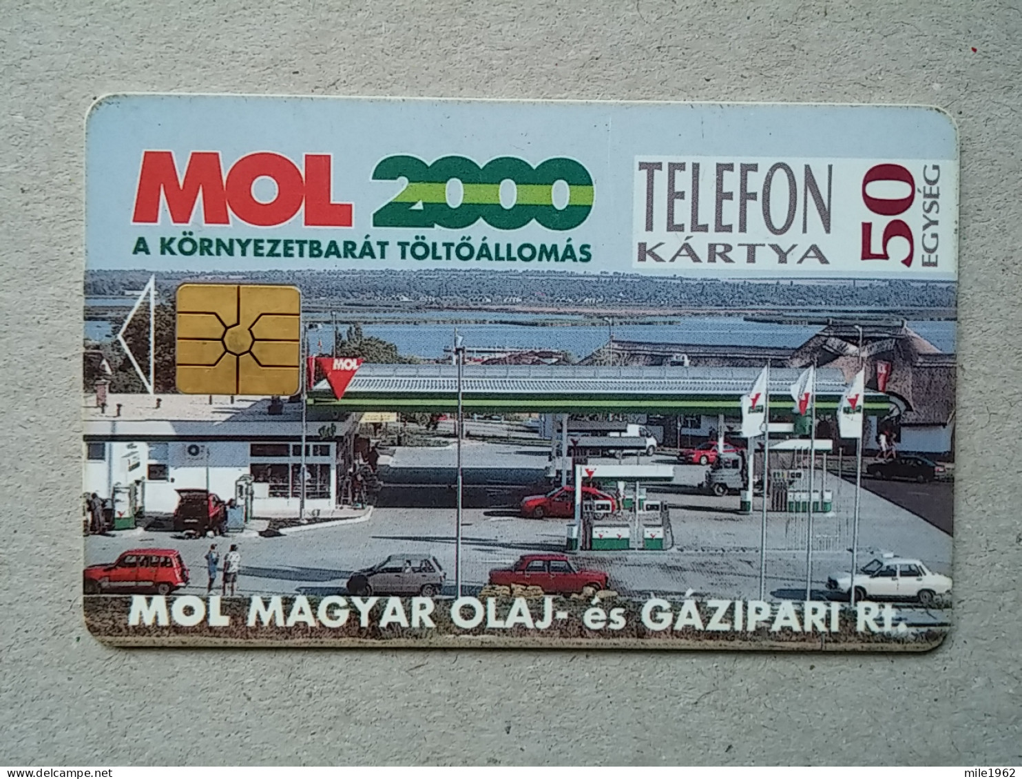 T-580 - Hungary, Telecard, Télécarte, Phonecard, Mol Petrol Pump - Hongrie