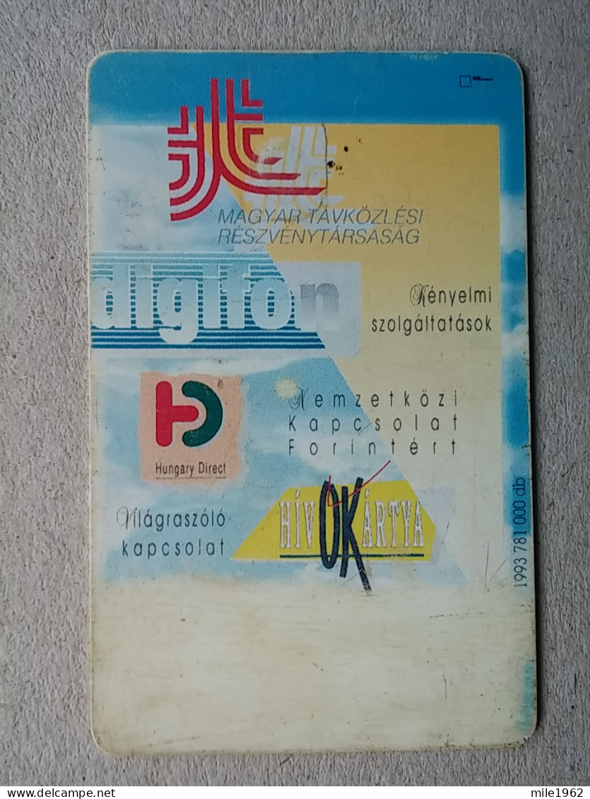 T-581 - Hungary, Telecard, Télécarte, Phonecard - Ungarn