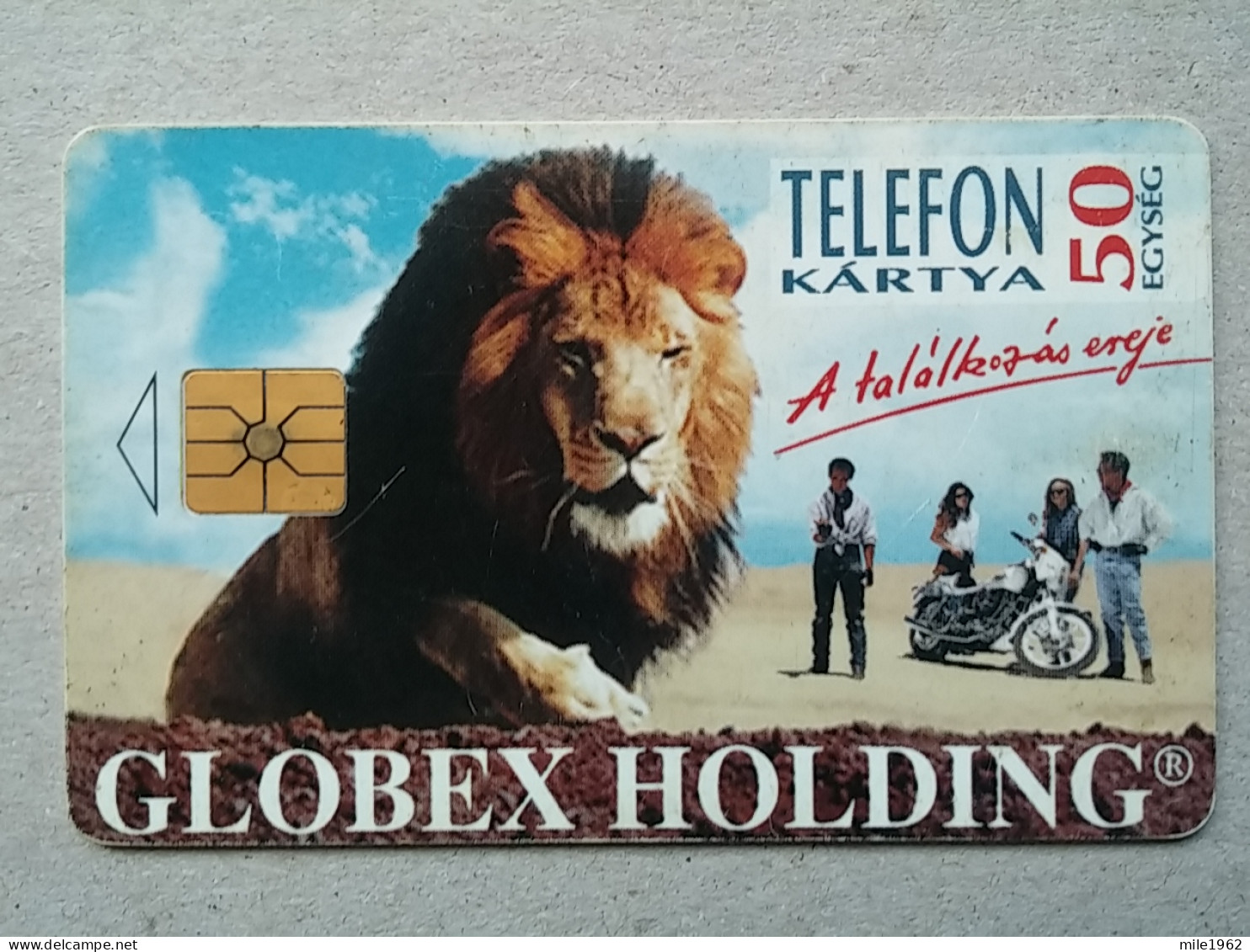 T-581 - Hungary, Telecard, Télécarte, Phonecard, Lion, Moto, Motor, Motorbike - Hungary