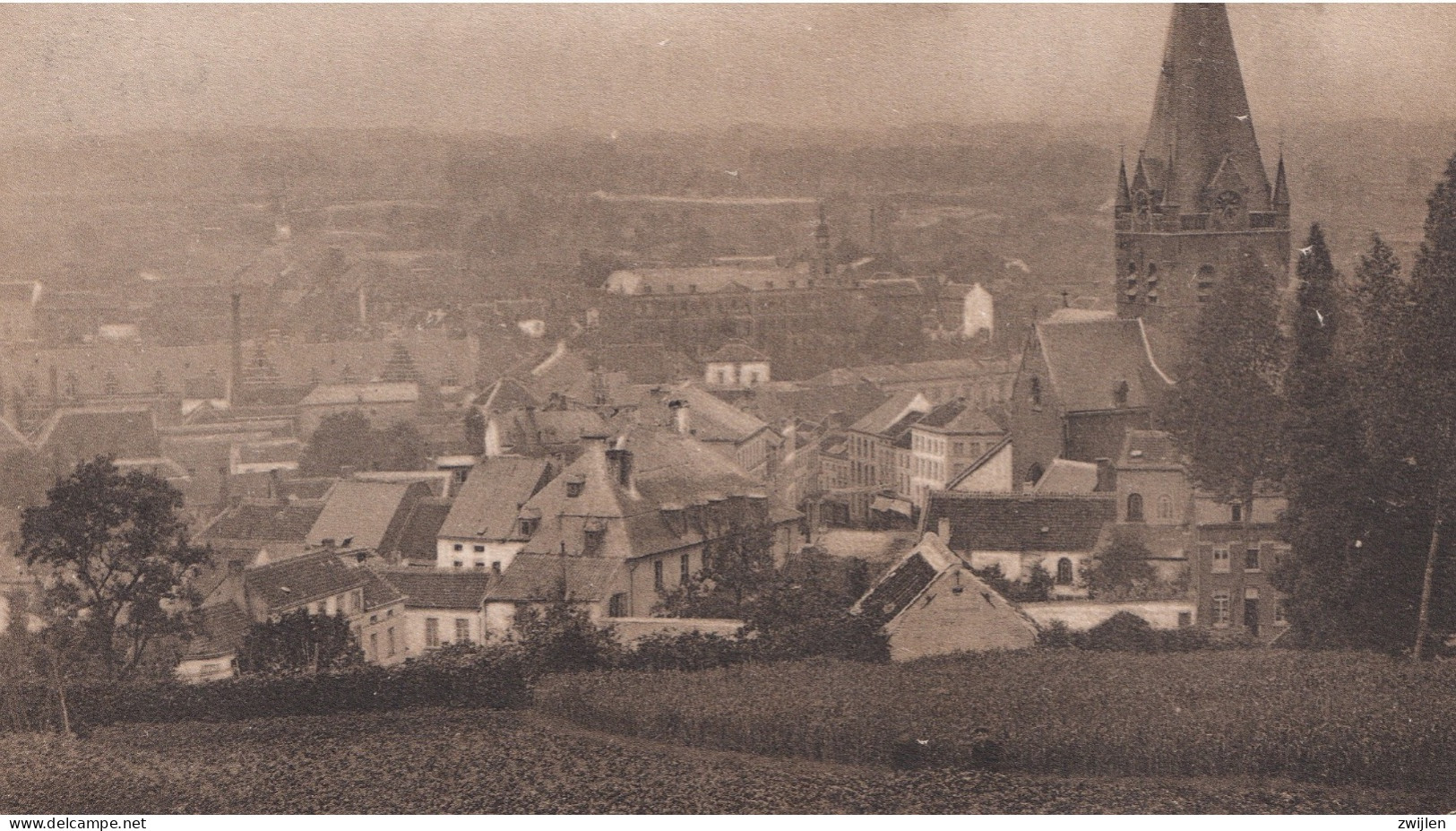 GERAARDSBERGEN GRAMMONT PANORAME DE LA VILLE BAISSE ZICHT OP DE BENEDEN STAD - Geraardsbergen