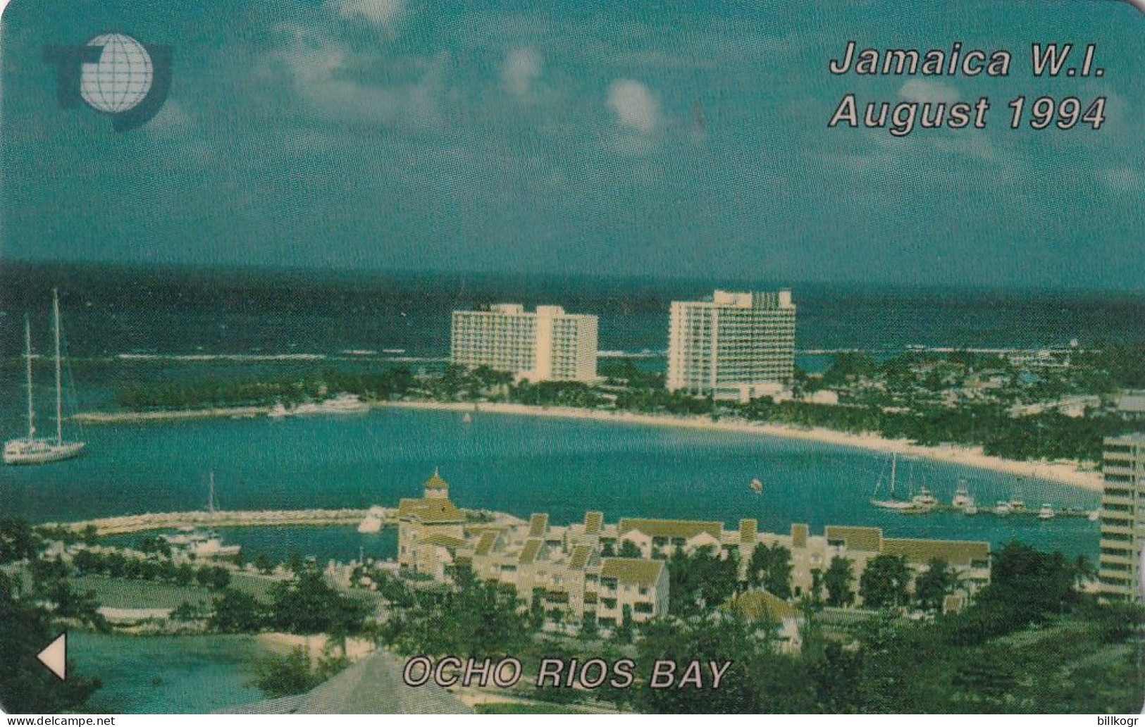 JAMAICA(GPT) - Ochio Rios Bay, CN : 17JAMA/C, Tirage %46688, Used - Jamaïque