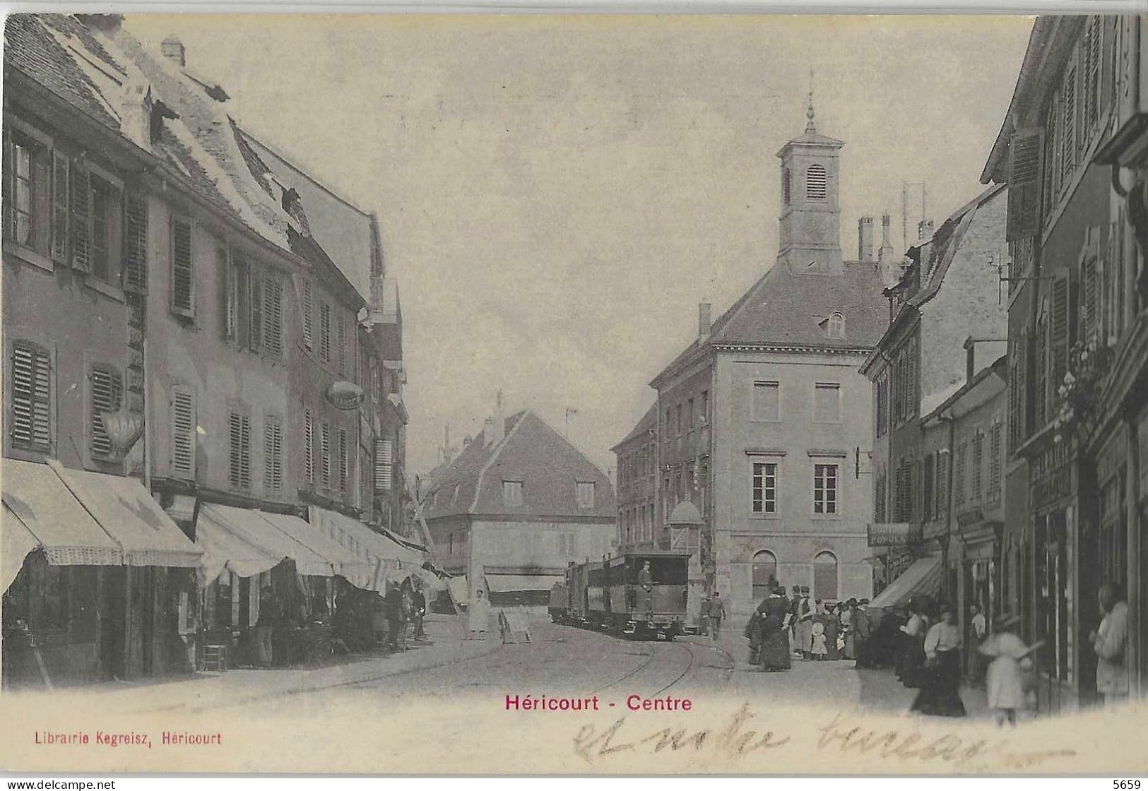 Hericourt Centre Ville Et Le Tramways - Héricourt