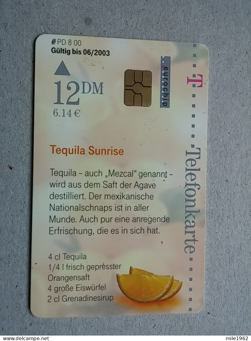 T-585 - GERMANY, Telecard, Télécarte, Phonecard, TEQUILA SUNRISE - Sonstige & Ohne Zuordnung