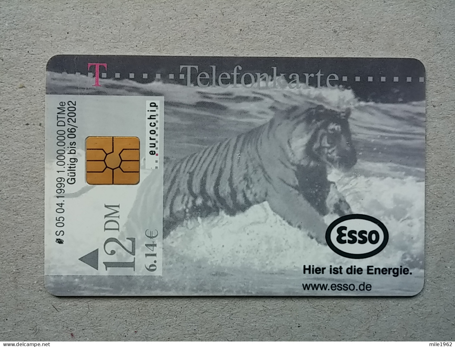 T-585 - GERMANY, Telecard, Télécarte, Phonecard, TIGER, TIGRE ESSO - Other & Unclassified