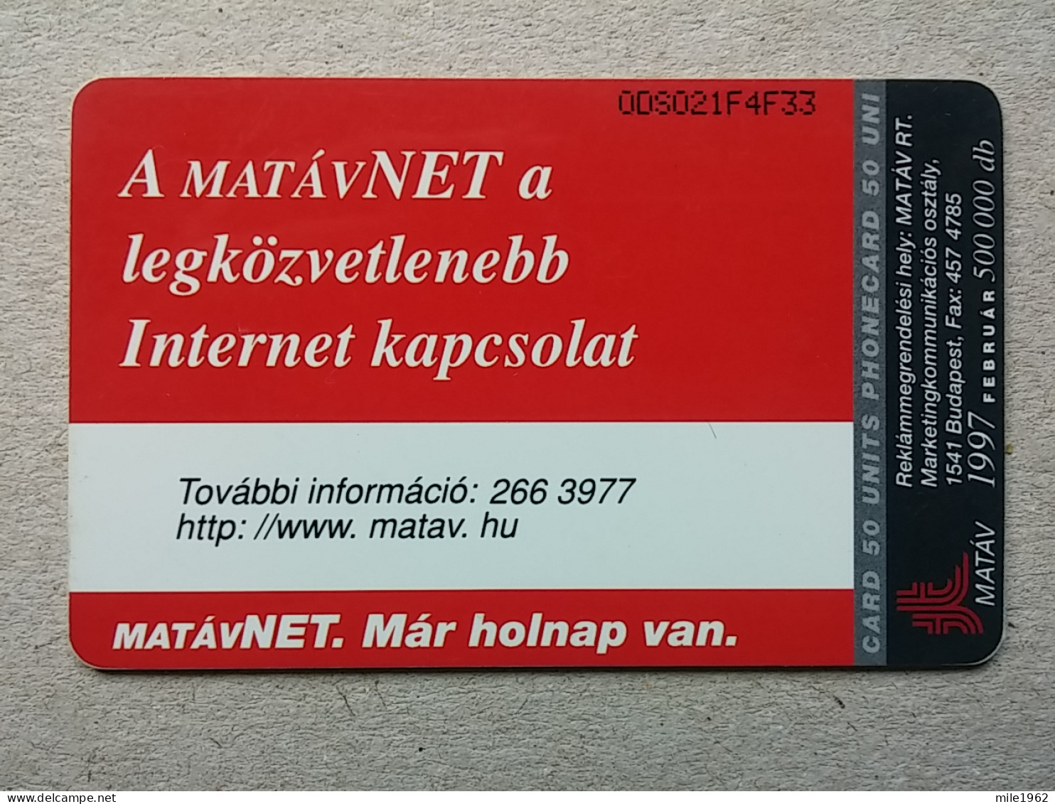 T-586 - Hungary, Telecard, Télécarte, Phonecard - Ungarn