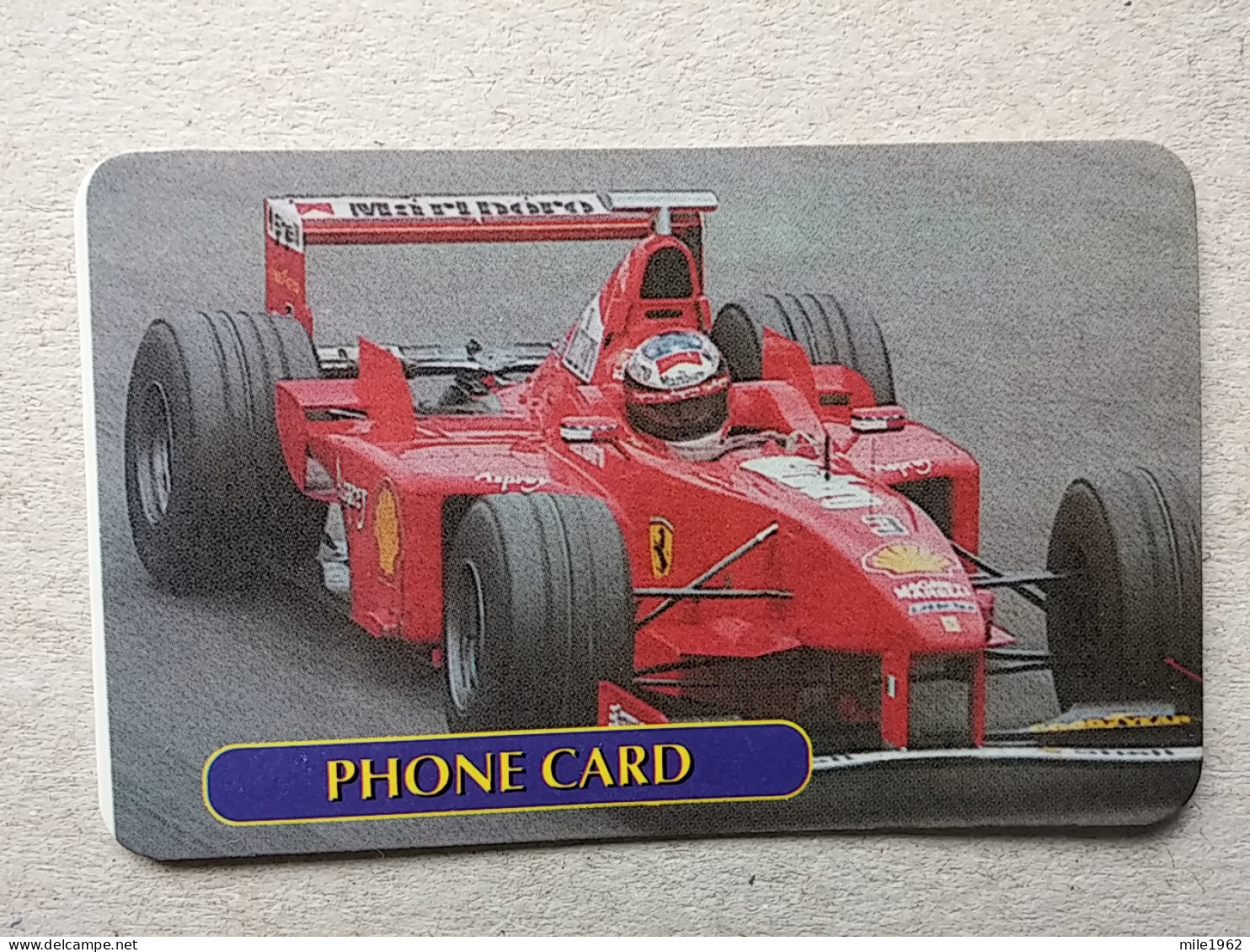 T-587 - ITALY Telecard, Télécarte, Phonecard, - FERRARI - FORMULA 1 - F1 - Autres & Non Classés