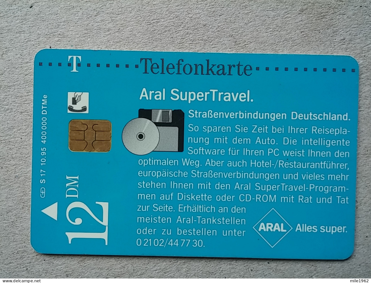 T-589 - GERMANY, Telecard, Télécarte, Phonecard, ARAL - Altri & Non Classificati