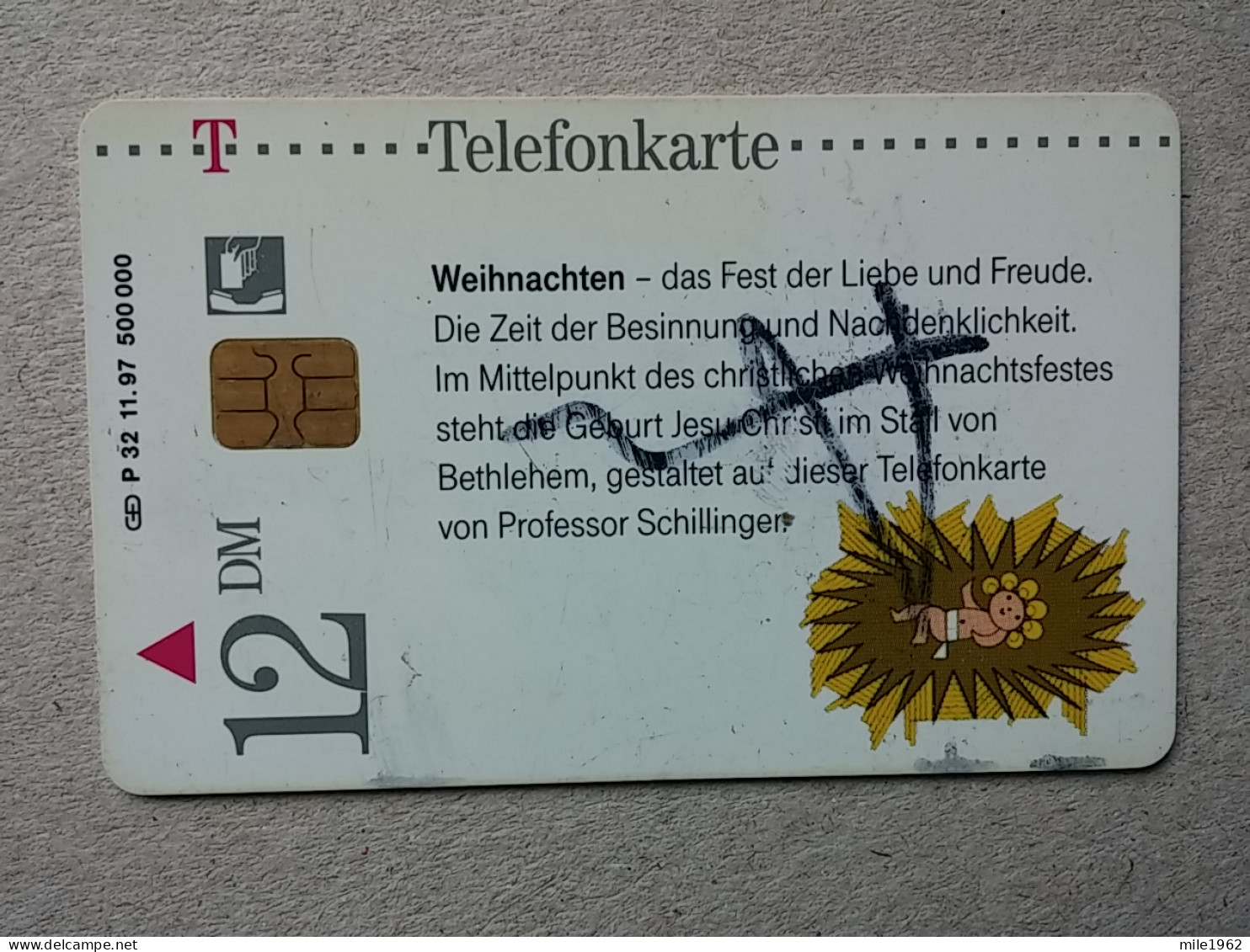 T-589 - GERMANY, Telecard, Télécarte, Phonecard, CHRISTMAS - Other & Unclassified