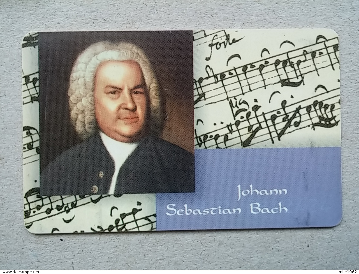 T-590 - GERMANY, Telecard, Télécarte, Phonecard, JOHANN SEBASTIAN BACH - Andere & Zonder Classificatie