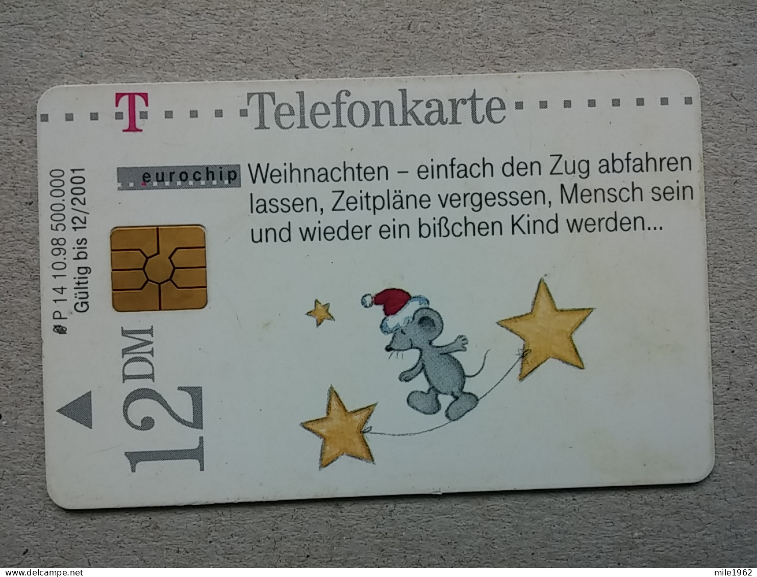 T-590 - GERMANY, Telecard, Télécarte, Phonecard, MAUS, MOUSE, SOURIS - Altri & Non Classificati