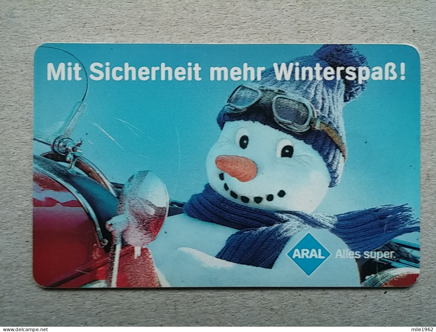 T-591 - GERMANY, Telecard, Télécarte, Phonecard, SNOWMAN - Autres & Non Classés