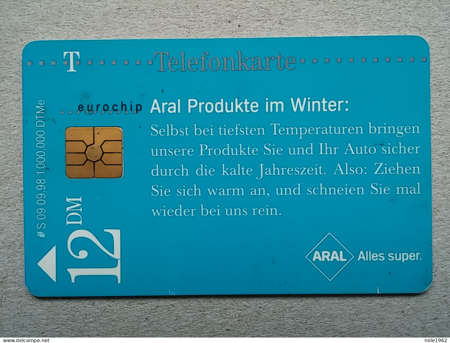 T-591 - GERMANY, Telecard, Télécarte, Phonecard, SNOWMAN - Sonstige & Ohne Zuordnung