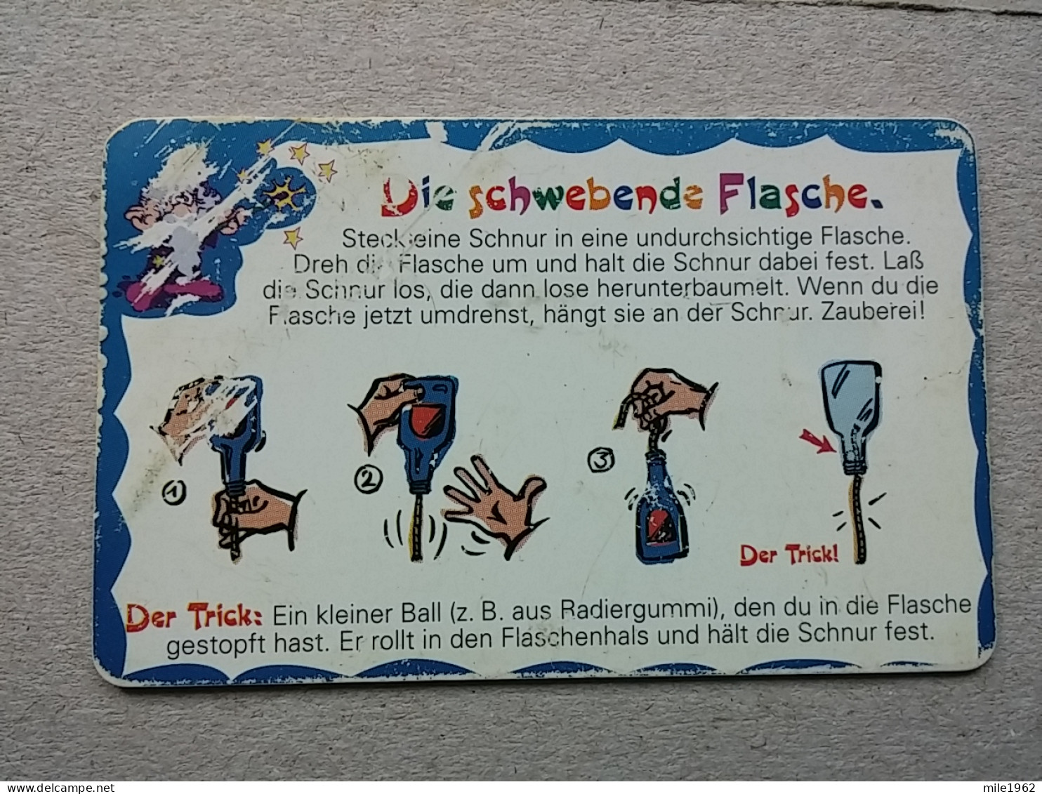 T-592 - GERMANY, Telecard, Télécarte, Phonecard, MAGIC TRICK - Autres & Non Classés