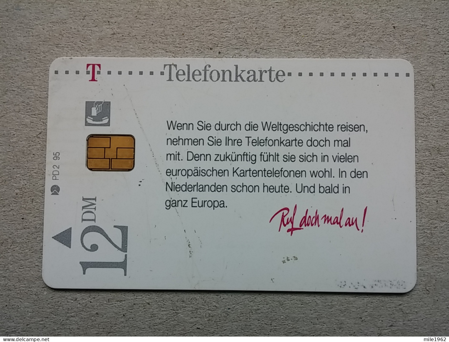 T-593 - GERMANY, Telecard, Télécarte, Phonecard, - Altri & Non Classificati