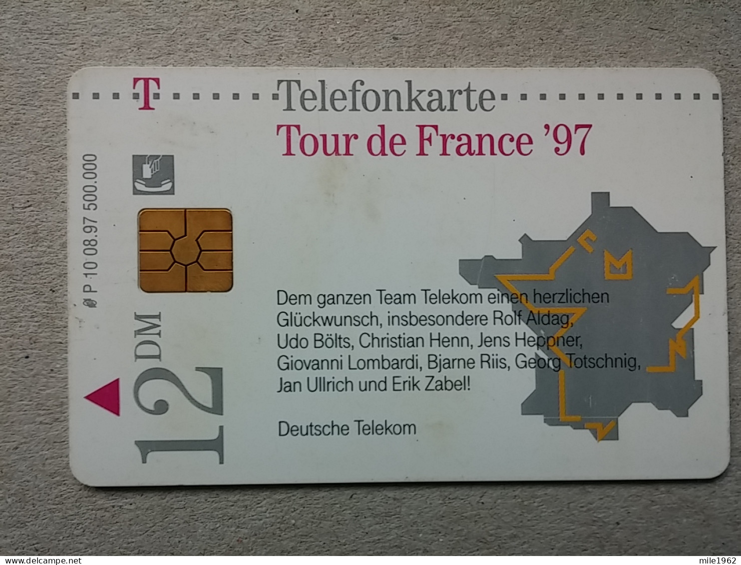 T-594 - GERMANY, Telecard, Télécarte, Phonecard, BICYCLE, BIKE, CYCLING - Sonstige & Ohne Zuordnung