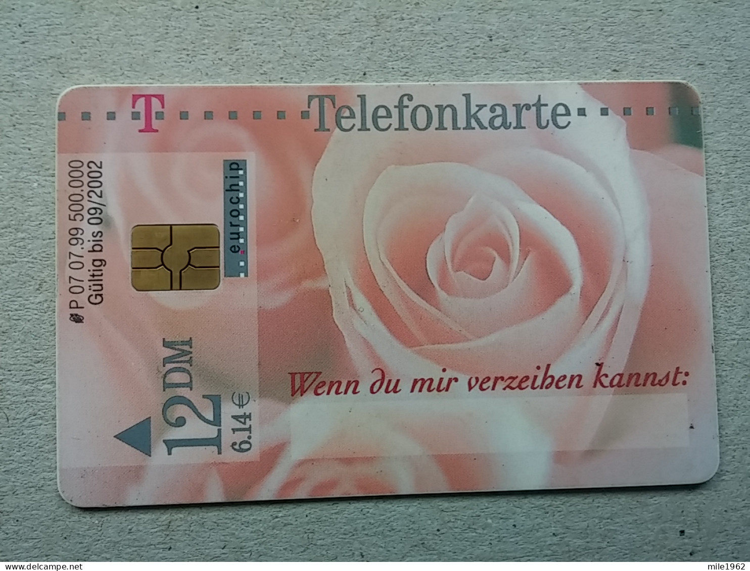 T-594 - GERMANY, Telecard, Télécarte, Phonecard, FLOWER, FLEUR - Autres & Non Classés