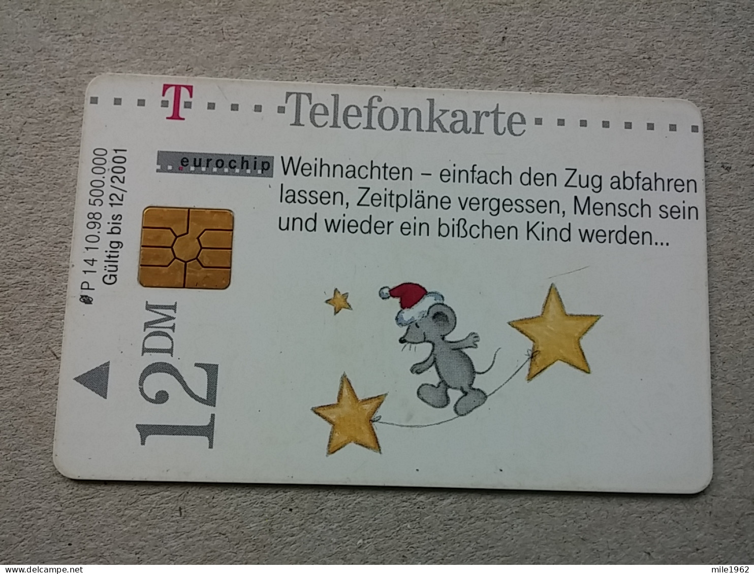 T-595 - GERMANY, Telecard, Télécarte, Phonecard, MAUS, MOUSE, SOURIS - Altri & Non Classificati