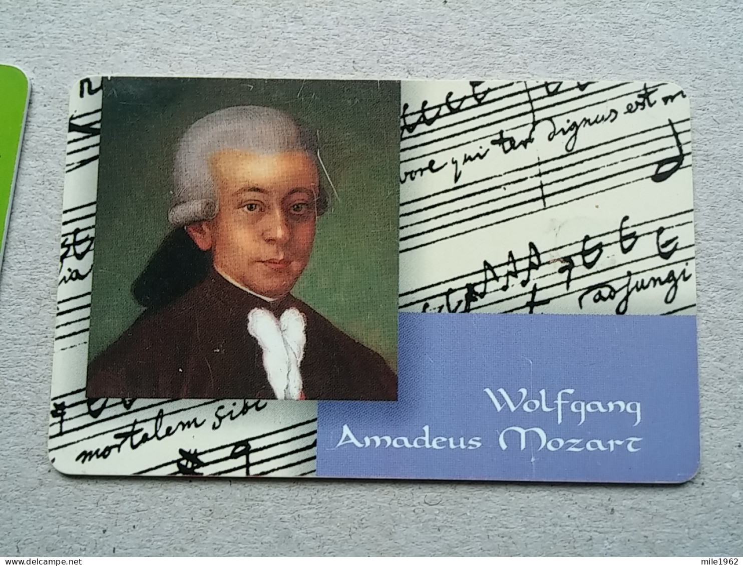 T-595 - GERMANY, Telecard, Télécarte, Phonecard, WOLFGANG AMADEUS MOZART - Autres & Non Classés