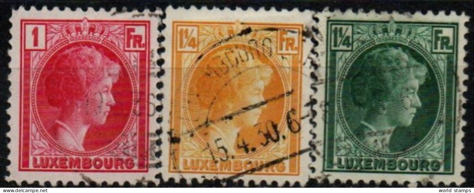 LUXEMBOURG 1930-1 O - Usati