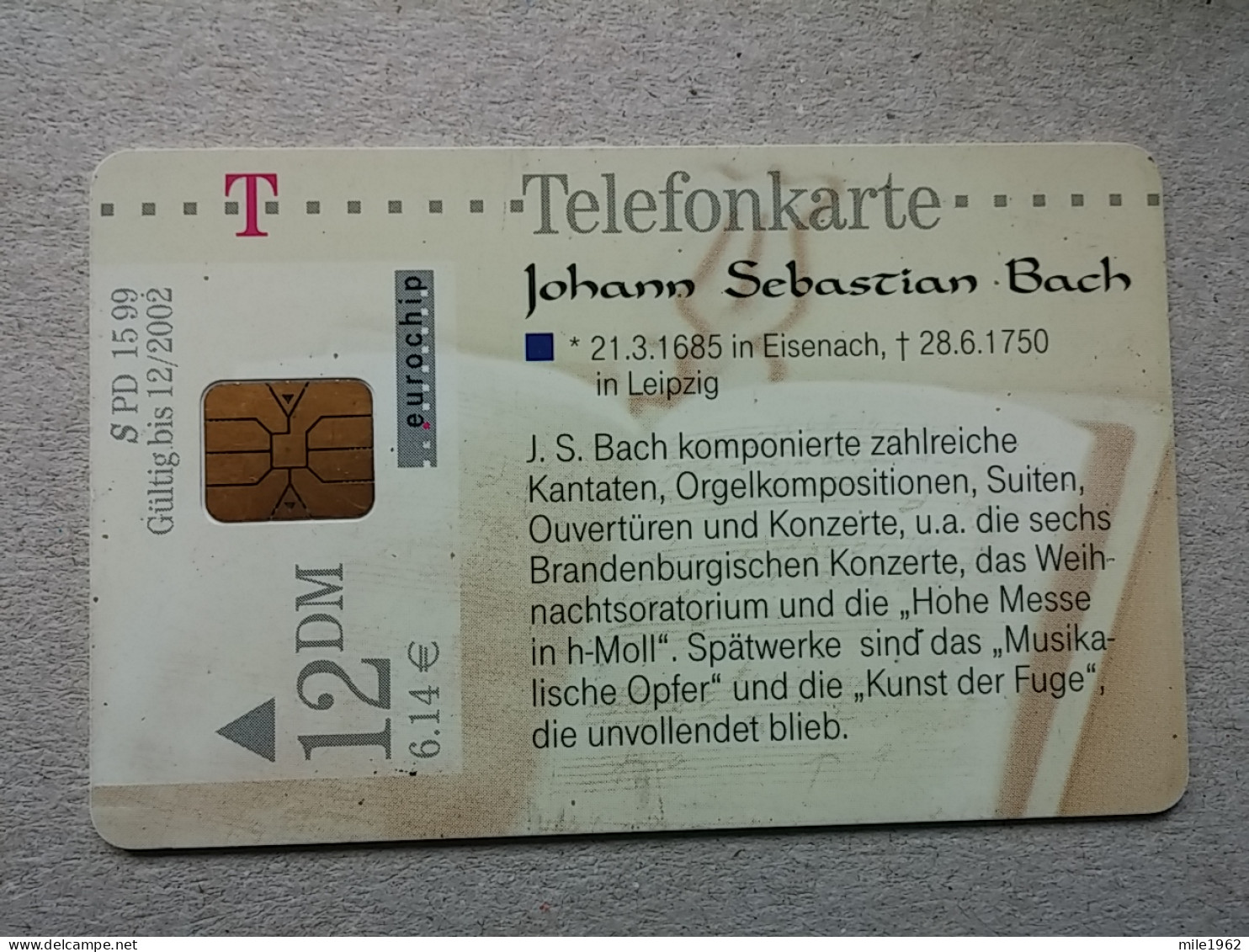 T-596 - GERMANY, Telecard, Télécarte, Phonecard,  - Otros & Sin Clasificación