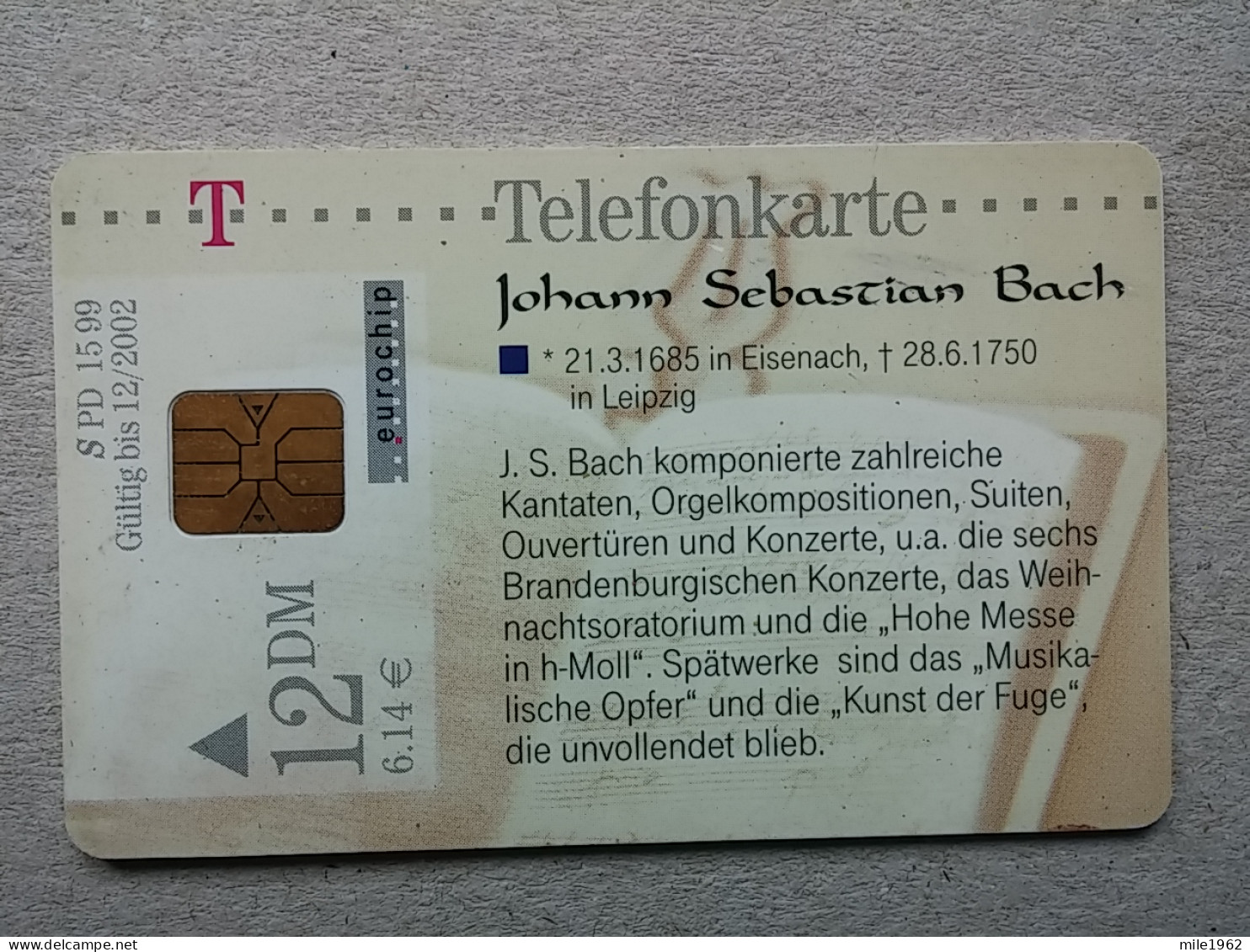 T-596 - GERMANY, Telecard, Télécarte, Phonecard,  - Otros & Sin Clasificación