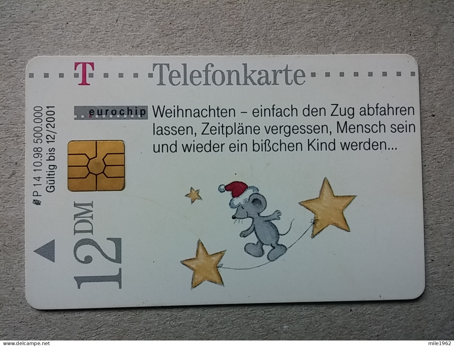 T-596 - GERMANY, Telecard, Télécarte, Phonecard, MAUS, MOUSE, SOURIS - Sonstige & Ohne Zuordnung