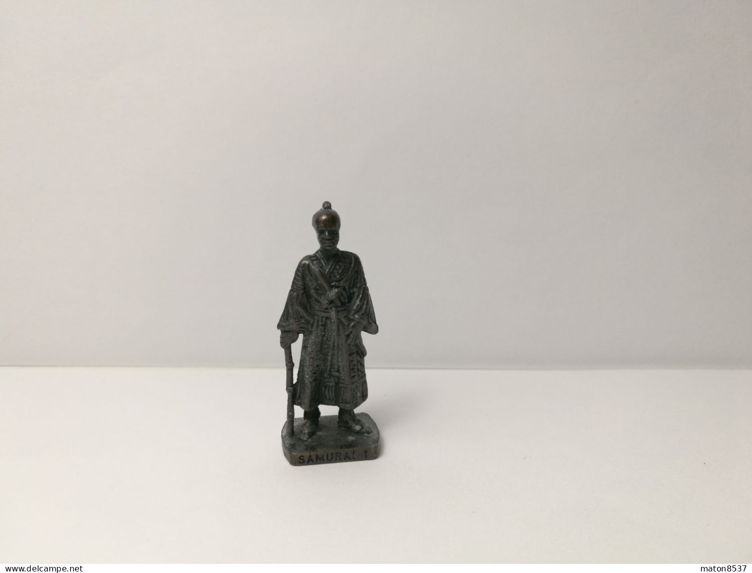 Kinder :  K93 N139  Japanische Samurai Um 1600 1980-92 - Samurai 1  - Bruniert SCAME - Figurines En Métal