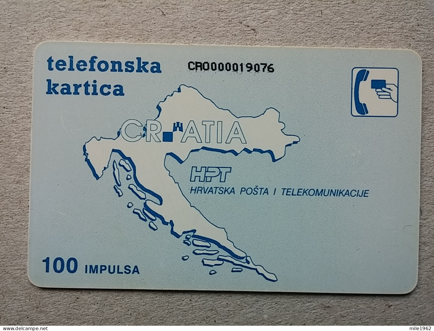T-598 - CROATIA, Telecard, Télécarte, Phonecard,  - Kroatië