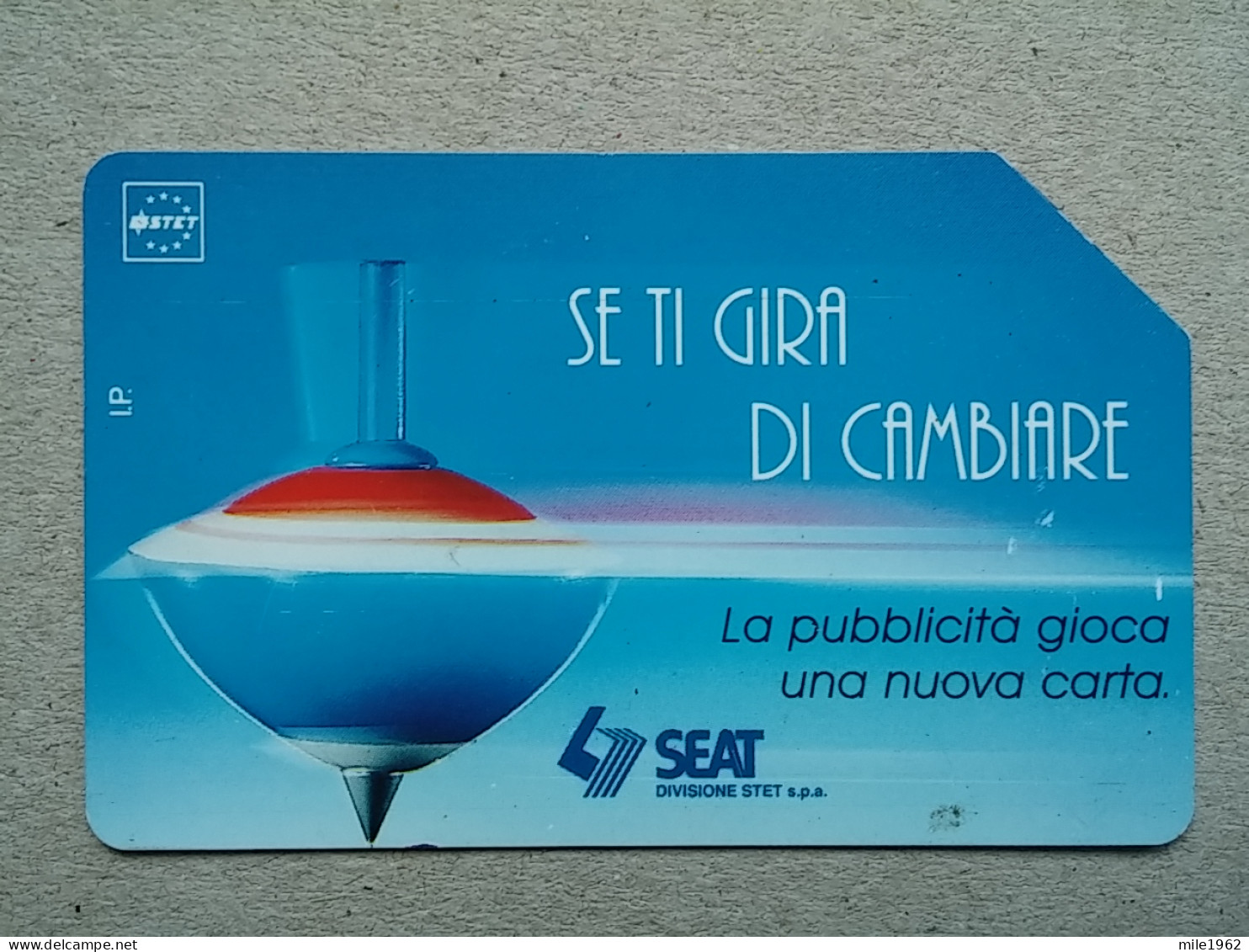 T-598 - ITALY Telecard, Télécarte, Phonecard - Altri & Non Classificati