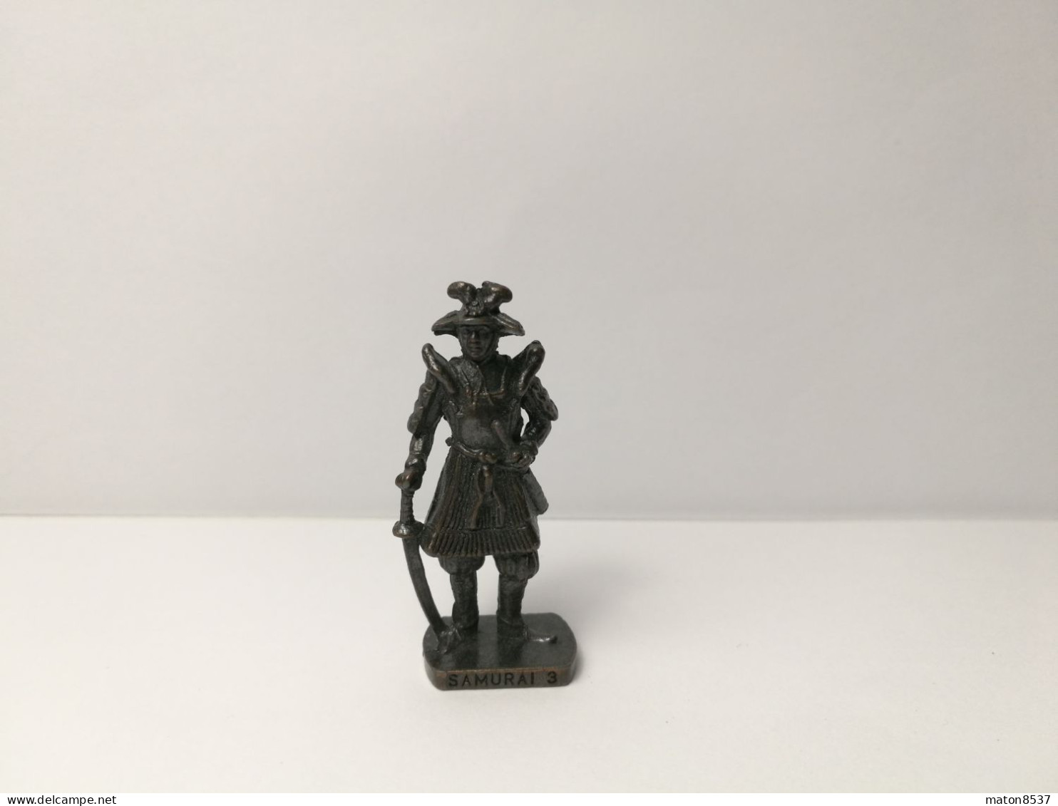 Kinder : K93 N141  Japanische Samurai Um 1600 1980-92 - Samurai 3  - Bruniert SCAME - Metal Figurines