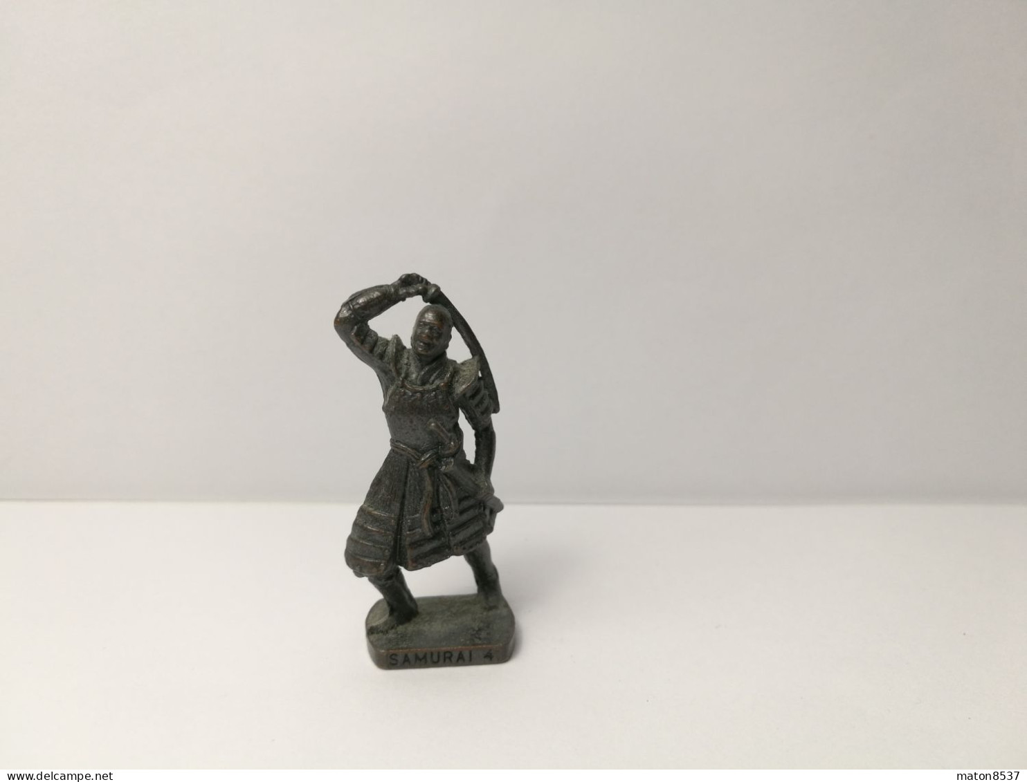 Kinder : K93 N142 Japanische Samurai Um 1600 1980-92 - Samurai 4  - Bruniert SCAME - Metal Figurines