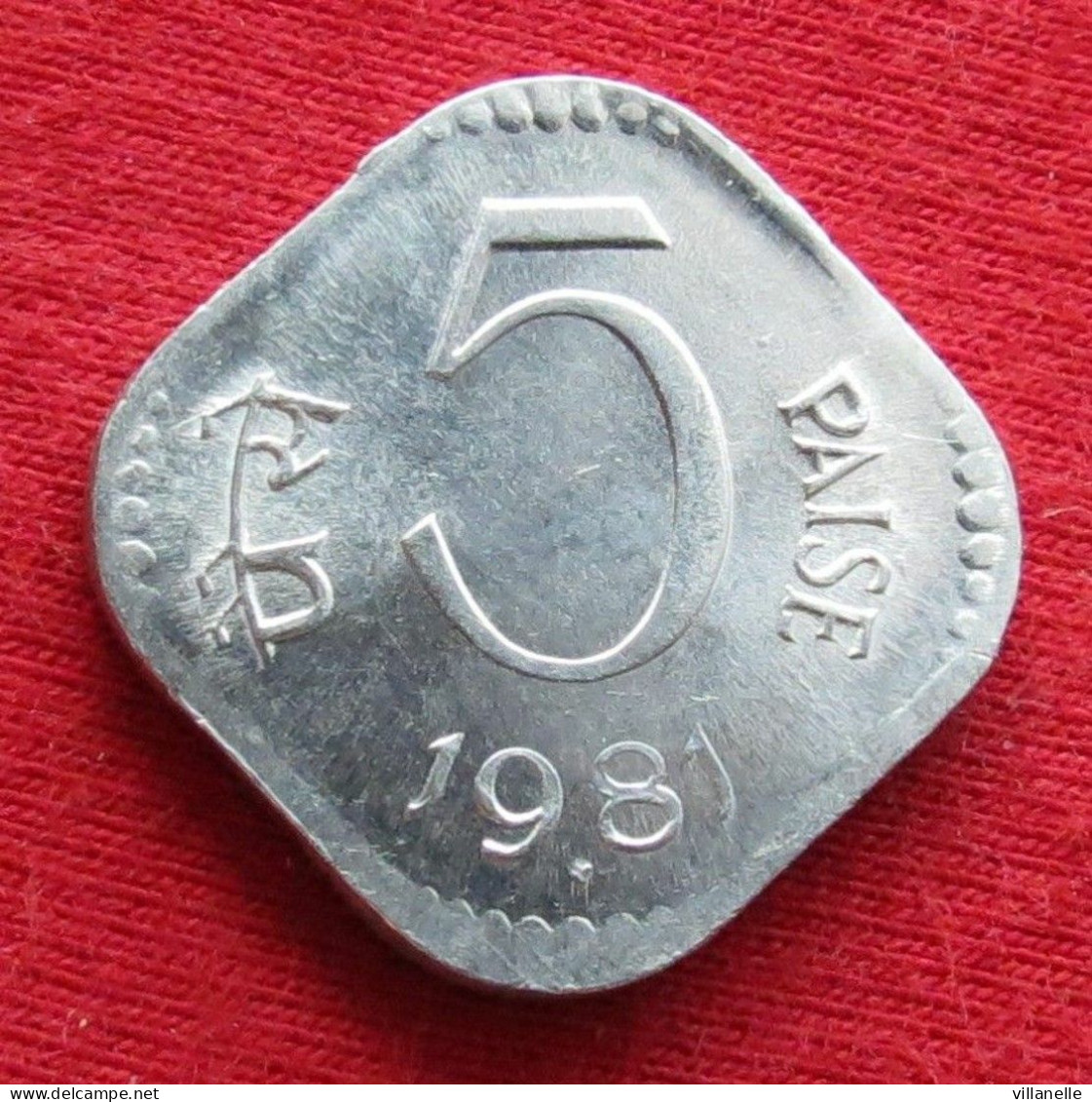 India 5 Paise 1981 B KM# 18.6 *VT Bombay Mint Inde Indien Indies - Inde