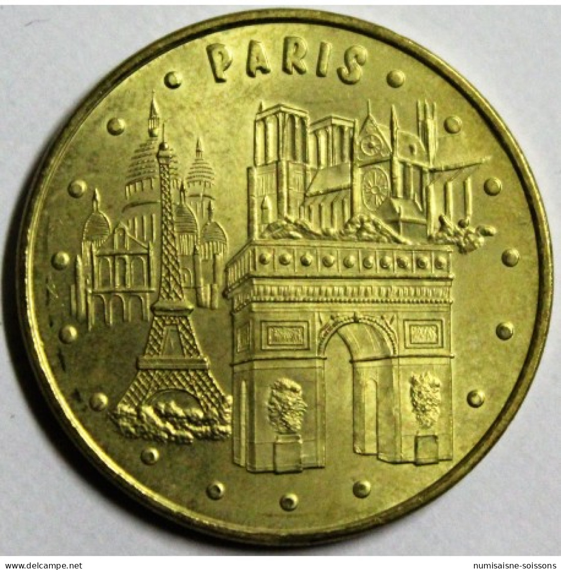 75 - PARIS - LES 4 MONUMENTS - MDP - 2007 - 2007