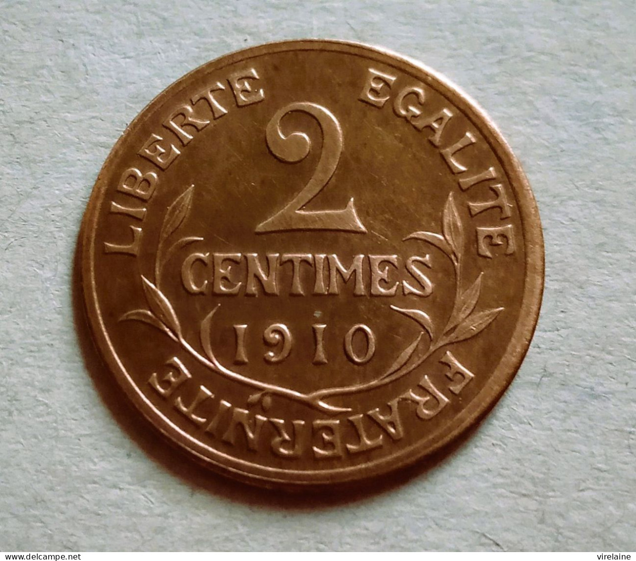 FRANCE 2 Centimes  Dupuis 1910 - 2 Centimes