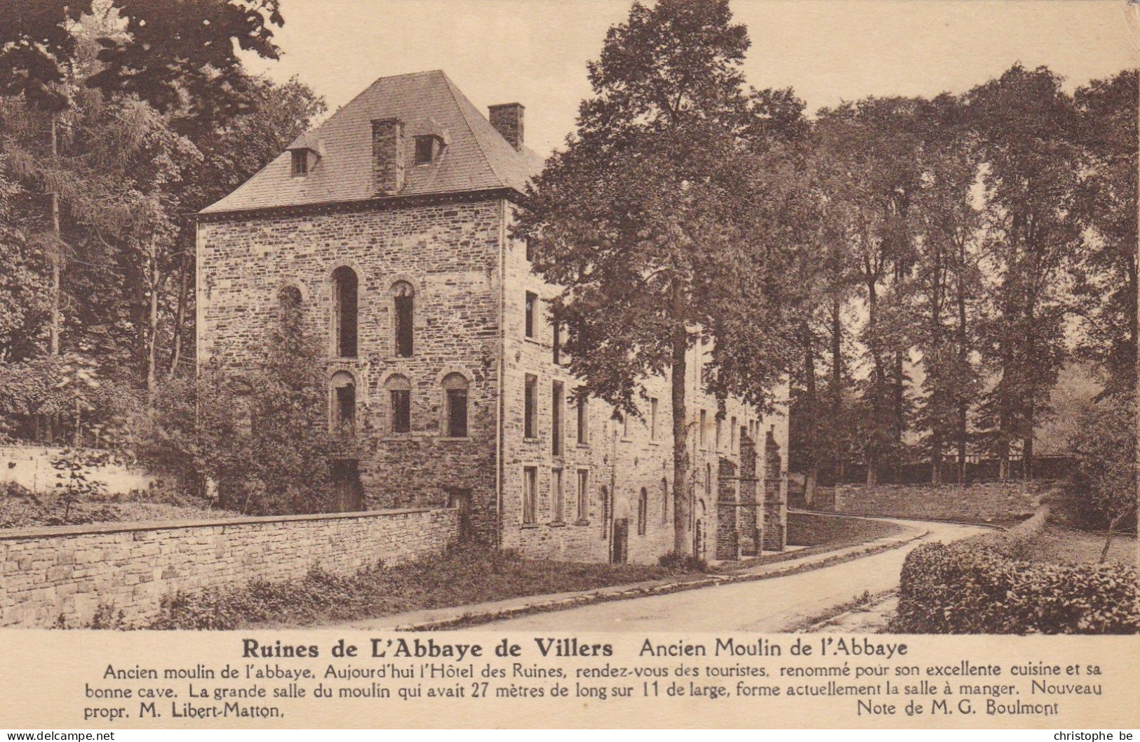 Ruines De L'Abbaye De Villers, Ancien Moulin De L'abbaye (pk86942) - Villers-la-Ville